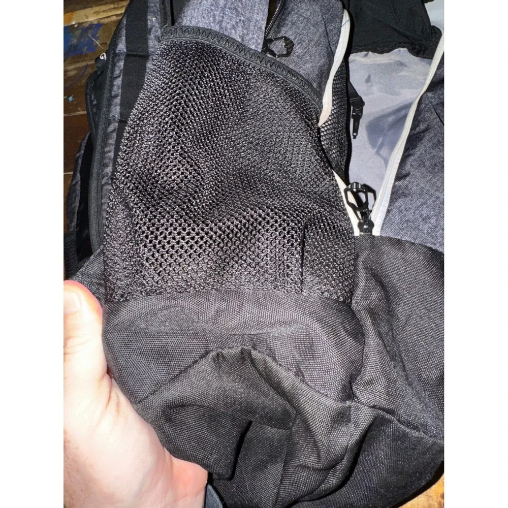 Adidas Prime Backpack Black Charcoal Heather Laptop Sleeve School Gym Bag